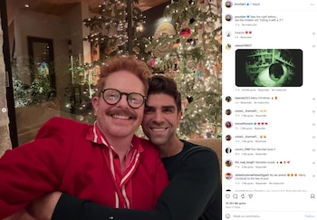 Jesse Tyler Ferguson y Justin
