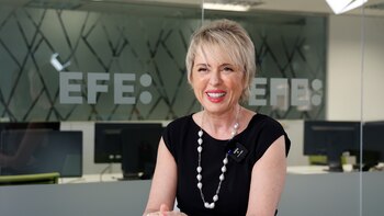 Carme Artigas, primera española elegida