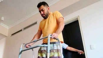 En el hospital, el periodista