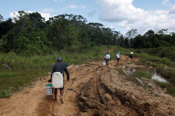 Unos 30.000 yanomamis viven en