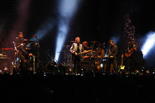 Gustavo Cerati se presentó con la gira de su álbum Fuerza Natural en Bogotá, el 13 de mayo de 2010. Sería su última presentación antes de sufrir un ACV pocos días después en Venezuela (Colprensa)