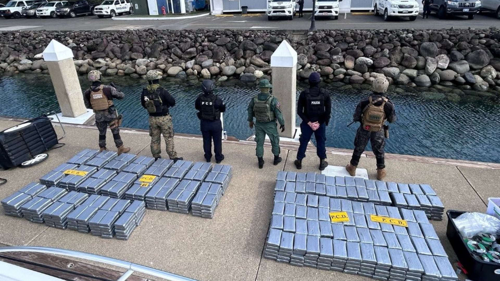 Extraditan a tres mexicanos desde Costa Rica a EEUU para enfrentar cargos por trafico de drogas. Cortesía