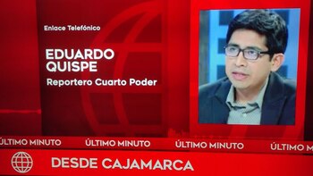 Periodistas secuestrados en Cajamarca.