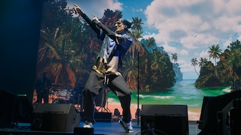 Imagen del concierto de Danny