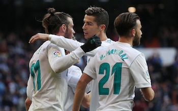 El vestuario del Real Madrid