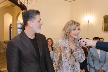 Imagen complementaria de Las 30 mejores fotos del casamiento civil de Andrea Ghidone y Pablo Otero