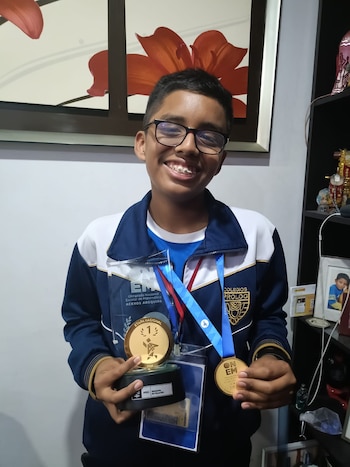 John Hancco, con apenas catorce