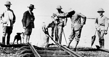 Los trabajadores del ferrocarril intentaban