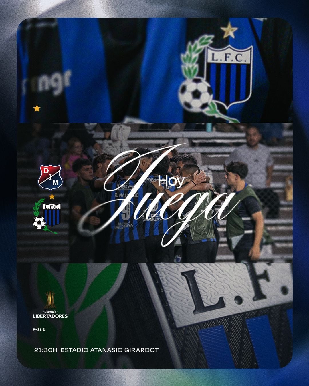 El equipo uruguayo presentó la promoción del partido de esta manera - crédito liverpoolfc1915/Instagram