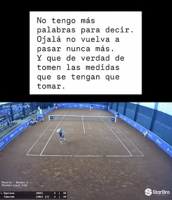 El video que compartió la argentina Martina Capurro (captura de portada porfa del video)