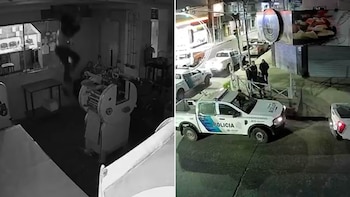 Insólito: montaron un operativo de película para atrapar a un ladrón y escapó frente a todos por el techo de un negocio