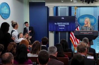 La portavoz de la Casa