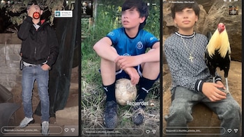 Así se mostraba en redes sociales Chuhito Nini, el niño sicario del Cártel de Los Reyes