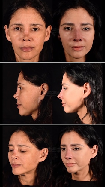 La actriz argentina reveló imágenes