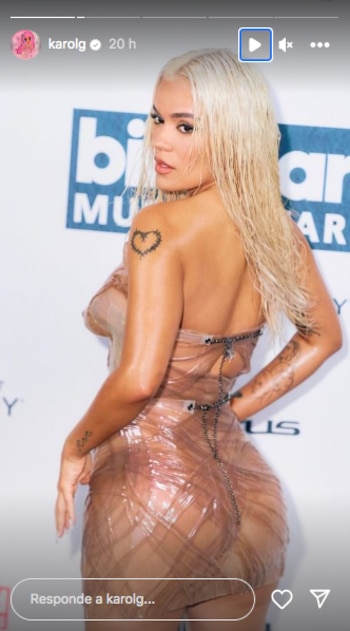 Karol G sorprendió en los