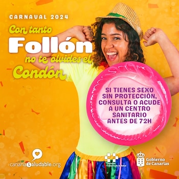 Uno de los carteles elaborados