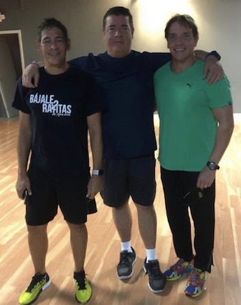 Al lado de René Farrait y Johnny Lozada, Ray Reyes León fue parte de El reencuentro (Foto: Instagram rayleon9912)