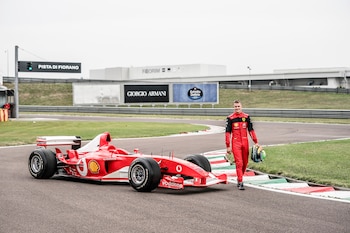 Mick Schumacher fue el encargado