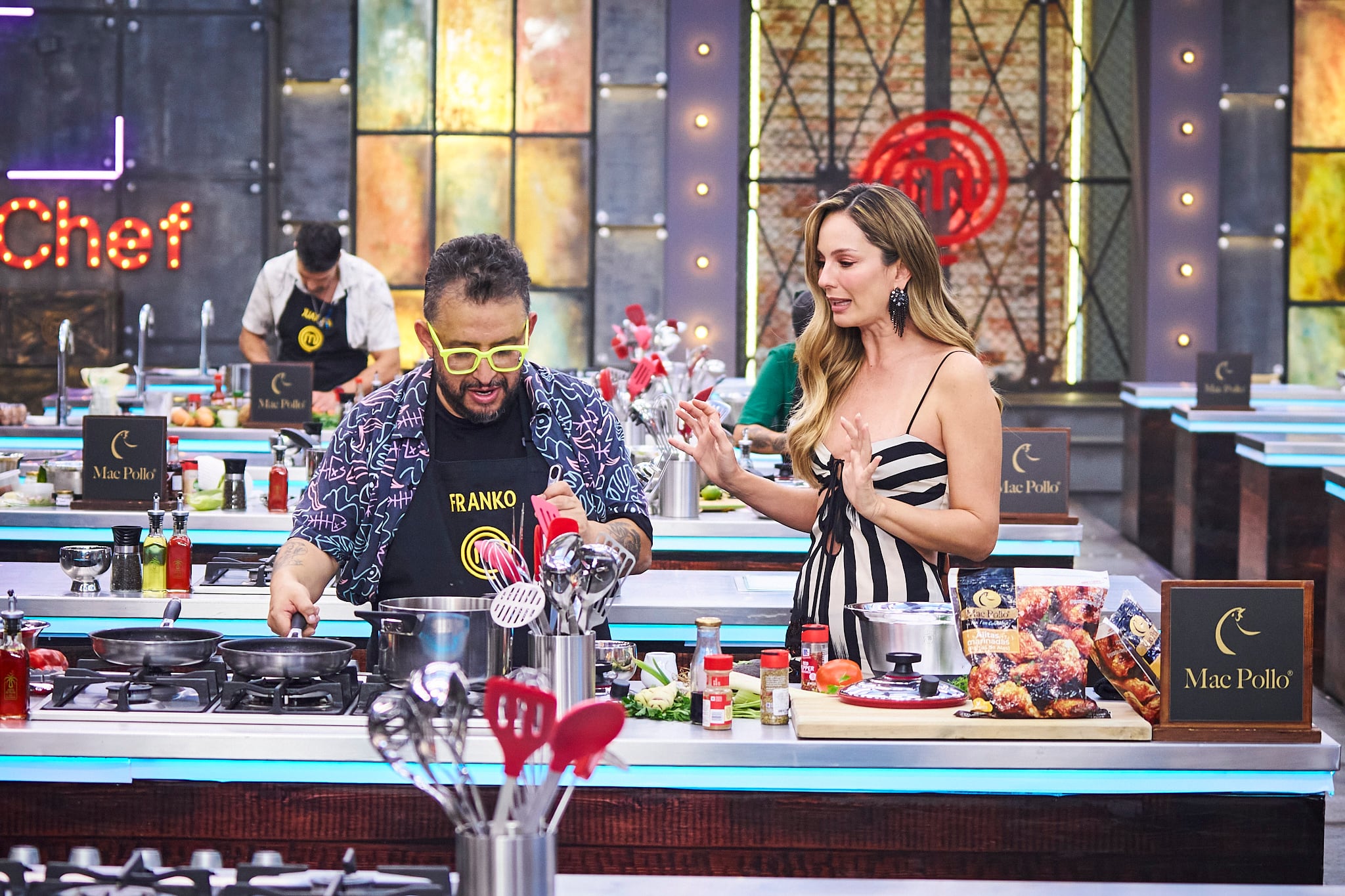 Claudia Bahamón destacó la honestidad y sensibilidad del comediante al despedirse de él por su eliminación - crédito cortesía/prensa del Canal RCN
