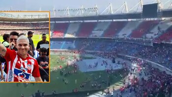 Hinchas del Junior habrían ingresado