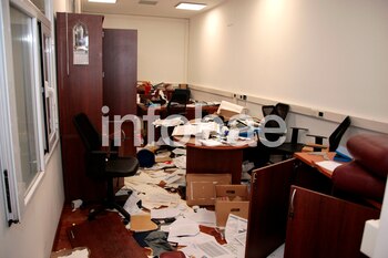 Los efectivos de la Policía de la Ciudad que estuvieron a cargo de los allanamientos, “tomaron fotos e hicieron inventario”