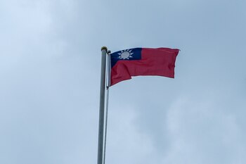 La bandera taiwanesa (WALID BERRAZEG / ZUMA PRESS / CONTACTOPHOTO)