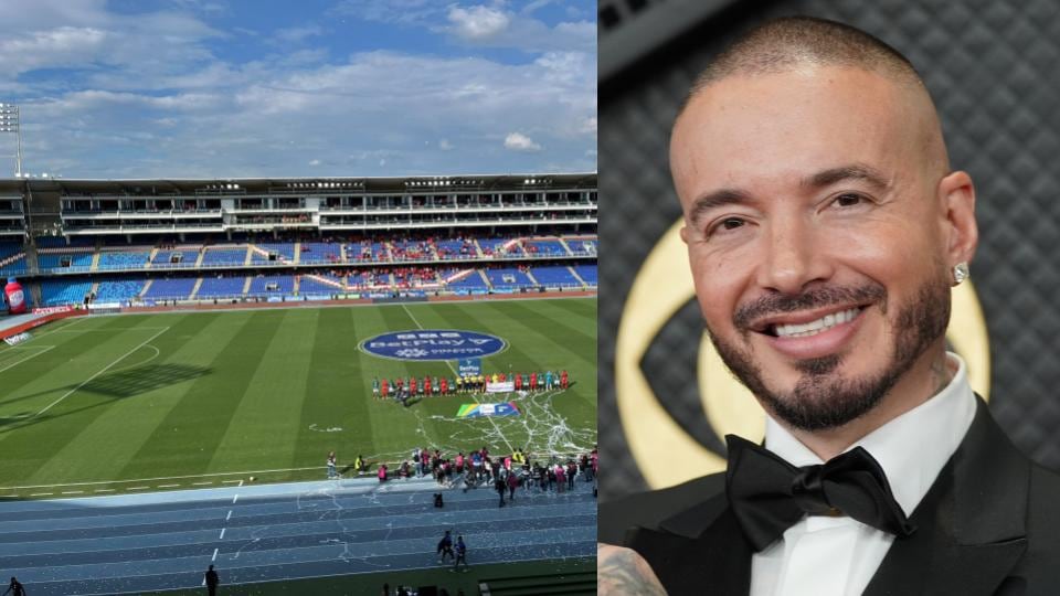 Tras el concierto de J Balvin en Cali, el estado de la grama del estadio Pascual Guerrero y el contrato para el préstamo del escenario fueron objeto de denuncias - crédito @BambinoQuintero/X y Jordan Strauss/Invision/AP
