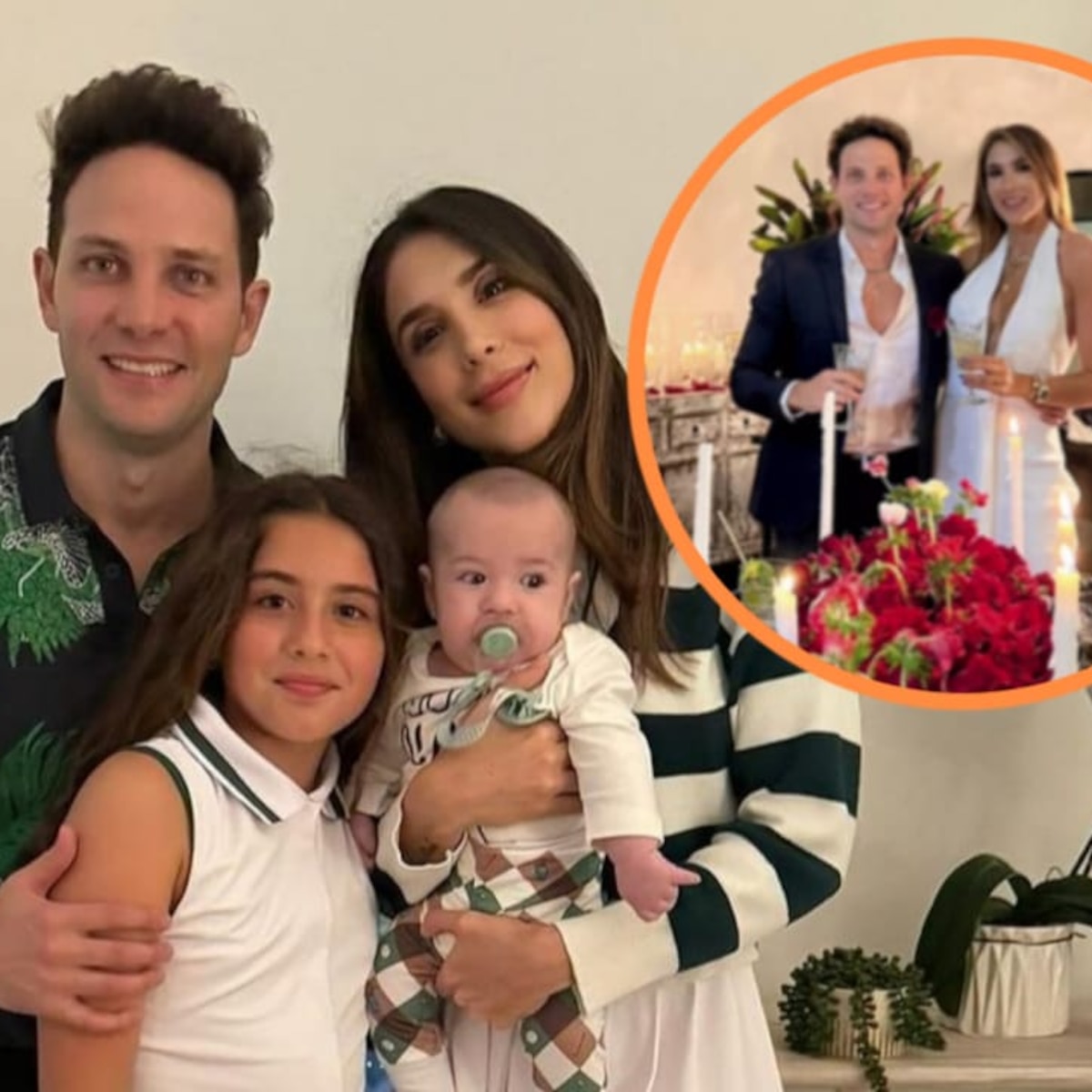 Gabriel Coronel habló de los retos que afrontó al llegar a la familia de Daniela Ospina, ¿James Rodríguez sigue presente? - Infobae