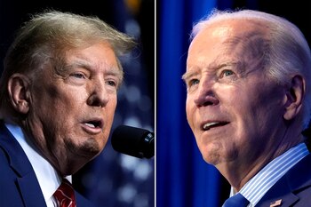 Trump y Biden arrasaron en las primarias de Luisiana, asegurando su camino a las nominaciones presidenciales. (AP)