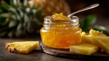 Jalea de piña casera, sabor