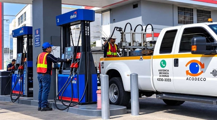 La verificación de combustibles fue una de las áreas con mejores resultados en lo que va del año, sostuvo la entidad. (Acodeco)