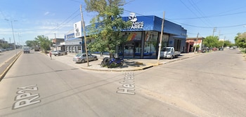 El ataque se produjo en la intersección de la calle Helvecia y Ruta 21 en la localidad de Libertad, Merlo