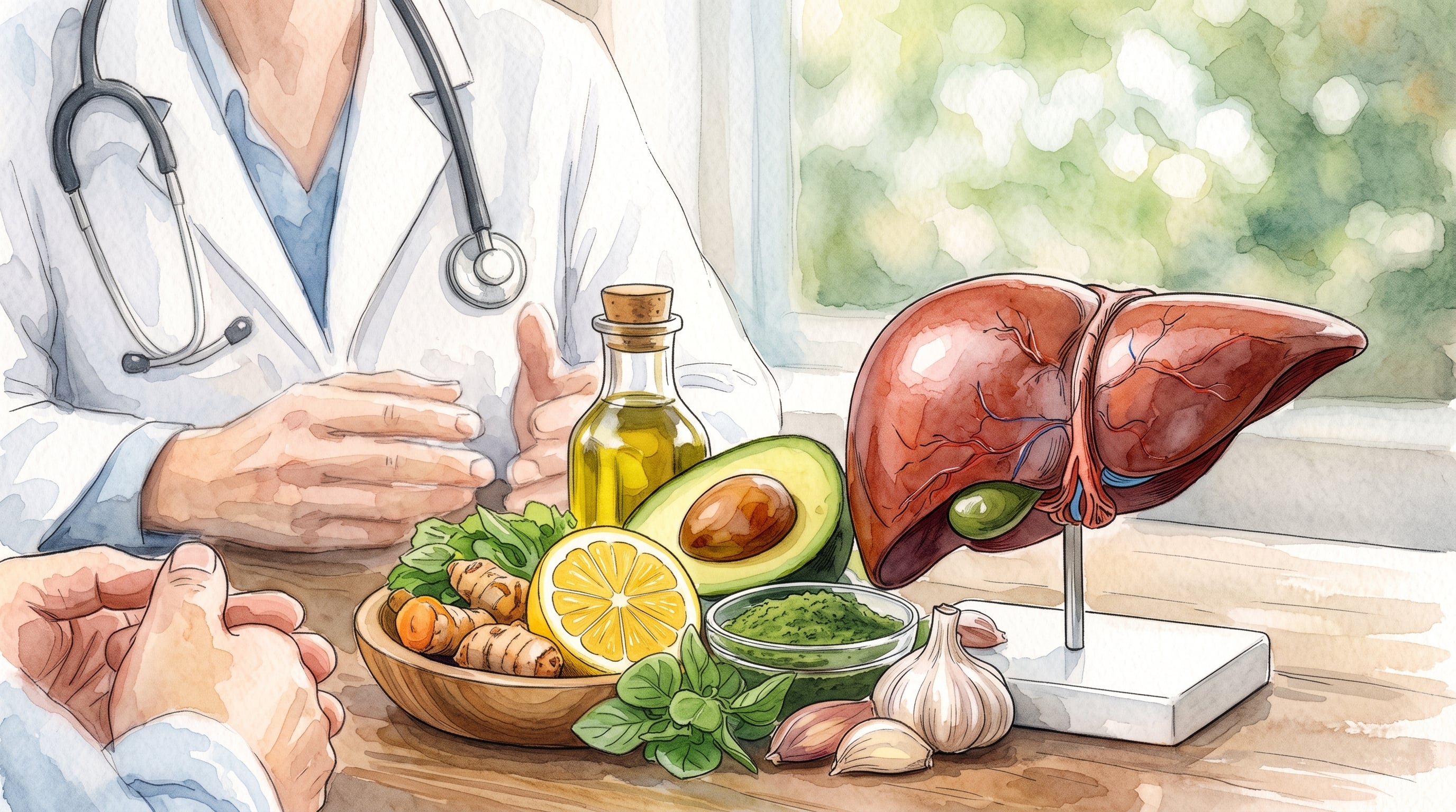 Una alimentación variada y sostenida puede acompañar el cuidado de la salud hepática. (Imagen Ilustrativa Infobae)