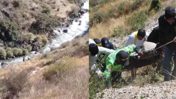 Efectivos policiales y serenos de