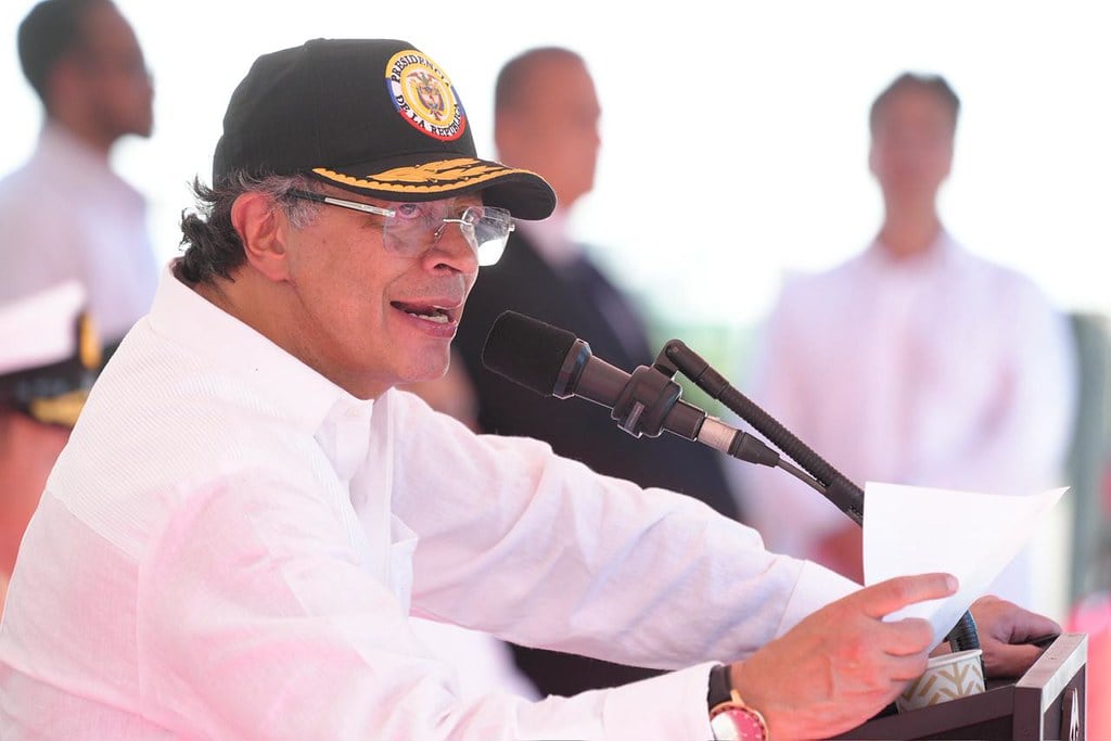 Gustavo Petro aseguró que hace advertencias sobre posible fraude electoral para que la ciudadanía cuide su voto - crédito Juan Diego Cano/Presidencia