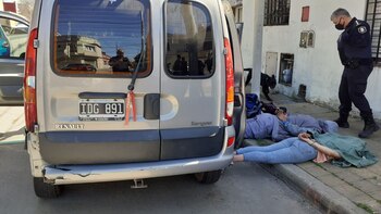 Los detenidos tras el tiroteo