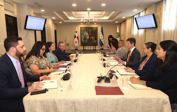 El Ministerio de Relaciones Exteriores fue el escenario de la III Reunión del Mecanismo de Consultas Bilaterales entre Panamá y Honduras. (Cancillería)