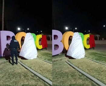 El material fue retirado
(X/@Eco1_LVM)