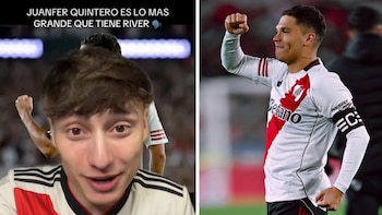 Streamer argentino e hincha de River Plate criticó a los que insultaron a Juanfer Quintero en la agónica victoria ante San Lorenzo