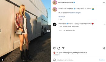 El mensaje de Manu Urcera