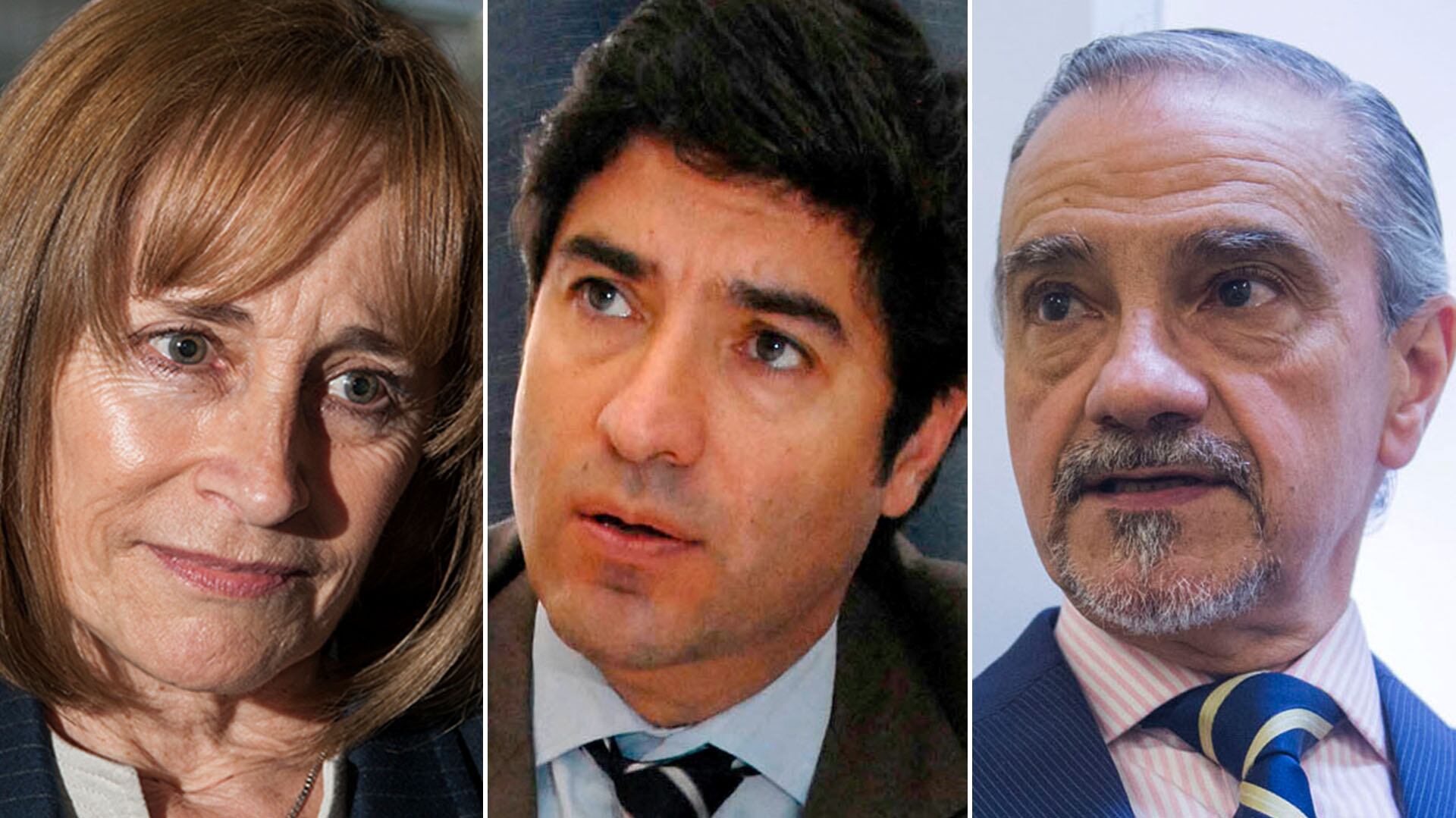 Los camaristas Angela Ledesma, Alejandro Slokar y Guillermo Yacobucci