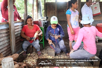 Mujeres indígenas en Vichada, Guaviare.