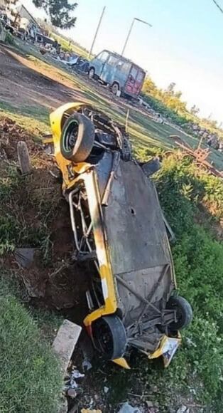 La fiscal Andrea Cavallero investiga las causas que provocaron la pérdida de control del vehículo preparado para competencias (El Litoral)