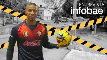 El futbolista Rossman Julio fue