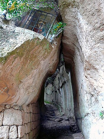 El recorrido incluye templos paganos