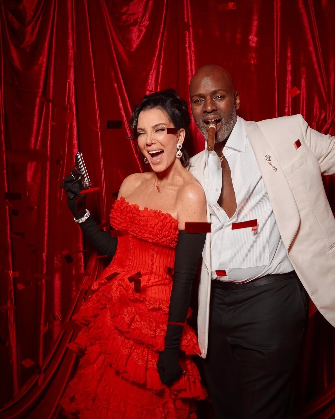 James Bond fue la temática escogida para la fiesta de cumpleaños de Kris Jenner (Créditos: Instagram/Kris Jenner)