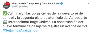 Culminan obras de torres de