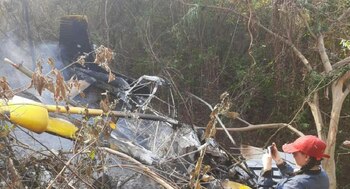Avioneta se estrelló en la Sierra Nevada de Santa Marta-Colombia