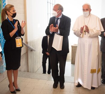 "Pido por mi país porque