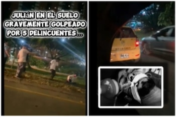 Un joven de 23 años resultó gravemente herido tras un ataque con bate en Bello Antioquia - crédito captura de pantalla Ttai Laguado / Facebook